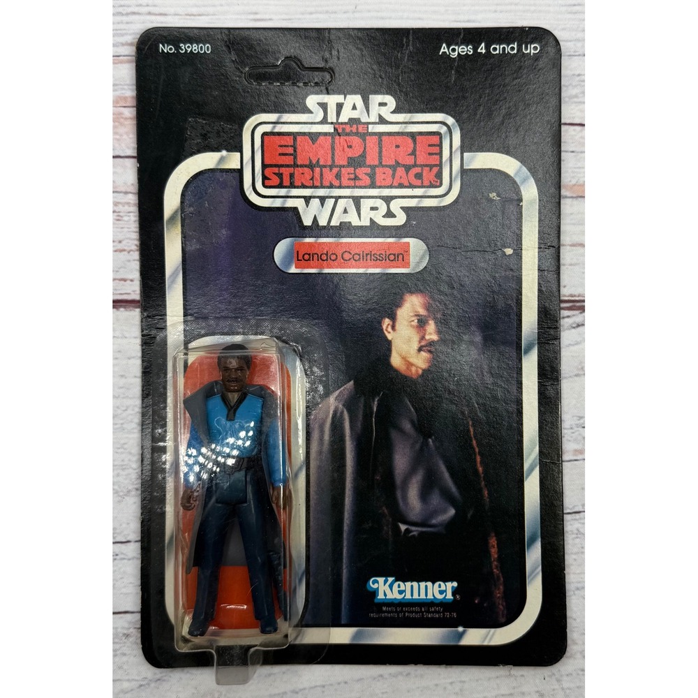 Vintage 1977 Kenner Star Wars Empire Strikes Back Lando Calrissian 31 Back 39800